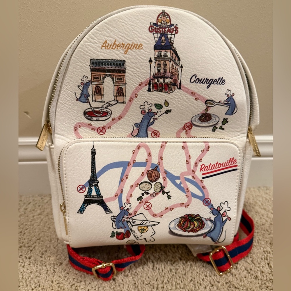 Danielle Nicole White Ratatouille Backpack